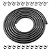 WOTIAN 14 Inch ID Fuel Line Hose 10 Feet fits for Briggs Stratton Champion Kohler Kawasaki Small Gas Diesel Engine Generator Mower Rubber Gas Line Hose w 20 Clamps - Image 2