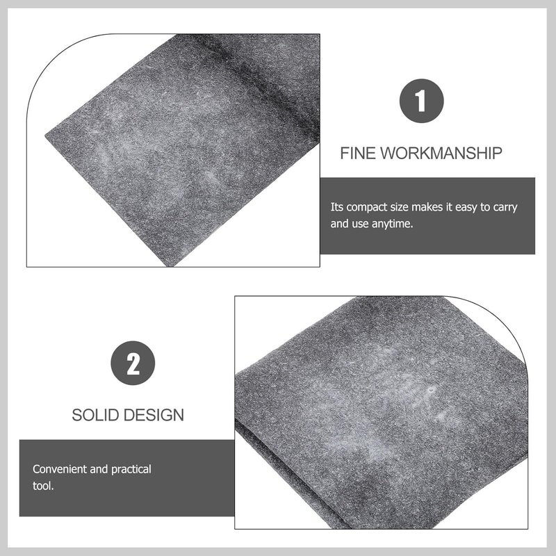 Hemobllo Car Scratch Repairing Cloth 20x10cm Nano Polishing Microfiber Towel Vehicle Scratch Remover Tool for Auto Paint Restoration and Surface Cleaning - Image 3