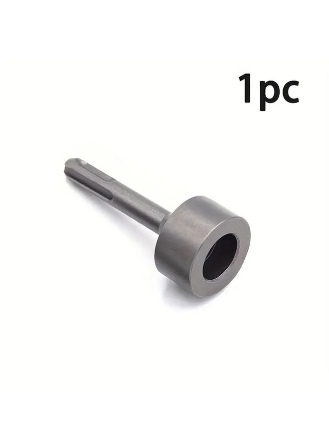 SDS Plus Driver Bit Silvery Gray Durable Steel Hammer Drill Ground Rod Driver For Home Renovation - Image 1