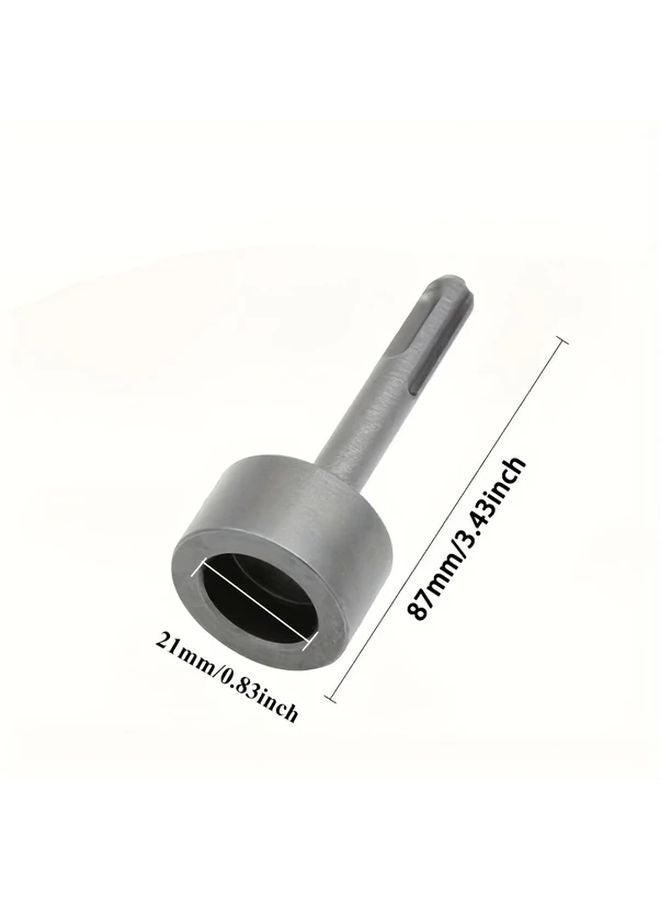 SDS Plus Driver Bit Silvery Gray Durable Steel Hammer Drill Ground Rod Driver For Home Renovation - Image 4