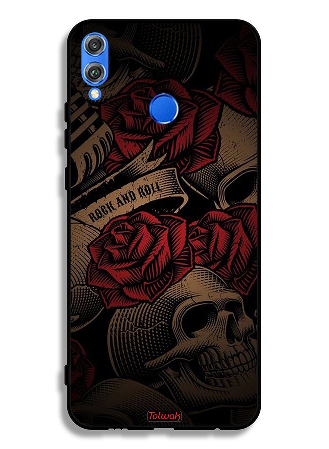 Tolwak Honor 8X Protective Case Cover Rok And Roll - Image 2