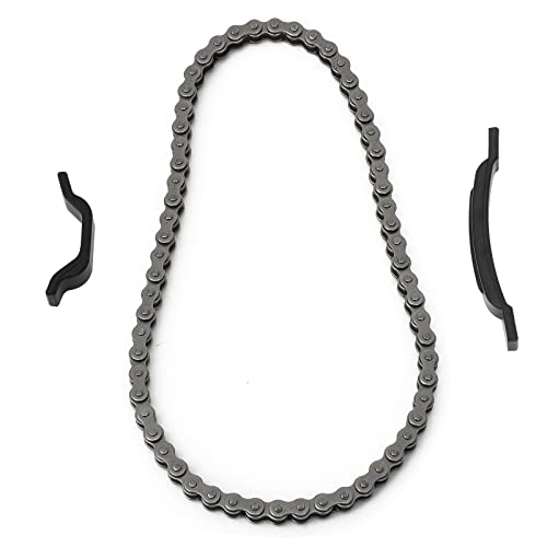 MOTOQUEEN Starter Chain for Chinese 4-Stroke 50cc 70cc 90cc 110cc 125cc ATV Dirt Bike Go Kart 25H 62 Links - Image 1