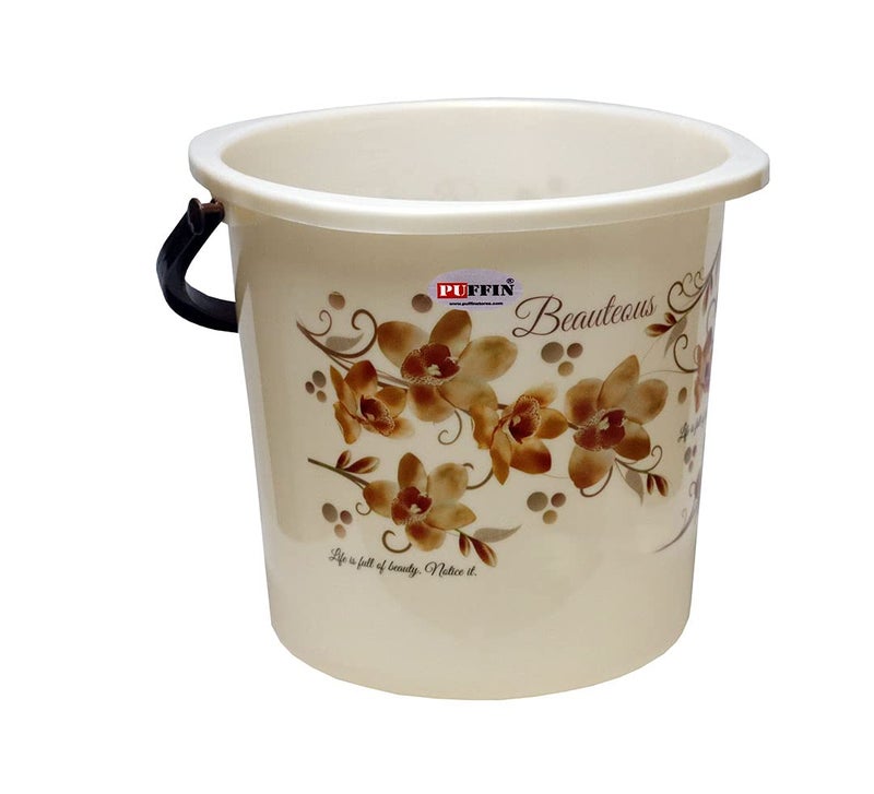 Puffin Square 3 Pcs Bathroom Set in Bucket 25L+Mug 1.5L + Stool - Image 2