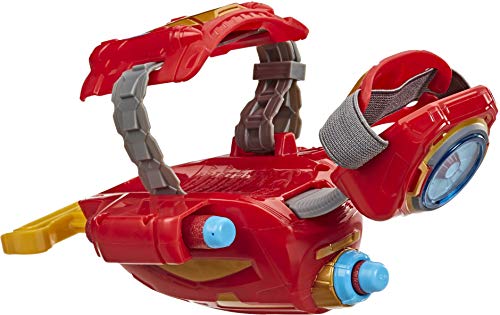 AVENGERS NERF Power Moves Marvel Avengers Iron Man Repulsor Blast Gauntlet NERF DartLaunching Toy for Kids Roleplay Toys for Kids Ages 5 and Up - Image 1