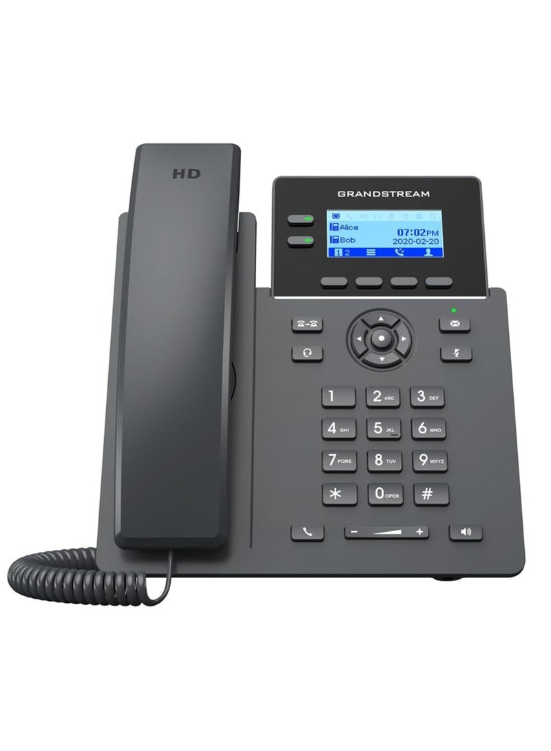 جراند ستريم جрандستريم GRP2602W - هاتف IP لاسلكي بشريحتين ودعم الصوت عالي الجودة وPoE - Image 1