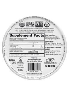 TUMMYDROPS Tummydrops, Organic Fall Harvest Apple Ginger, 18 Drops  - Image 2