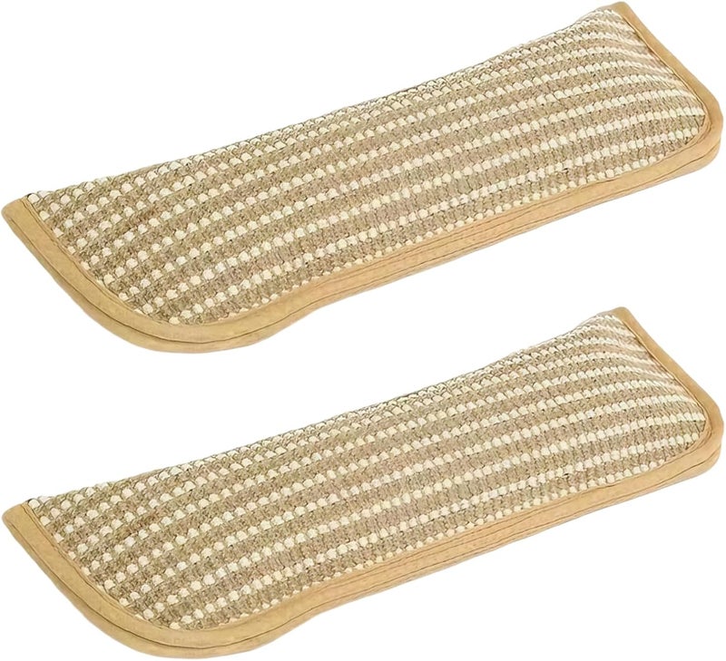 2 Pack Catnip Pillow for Cats, Jute Hemp 13.4 in / 34 Cm Cat Chew Toy, Interactive Teething Play, Bite and Wear-Resistant, Supports Dental Cleanliness, Relieves Stress and Anxiety - Image 1