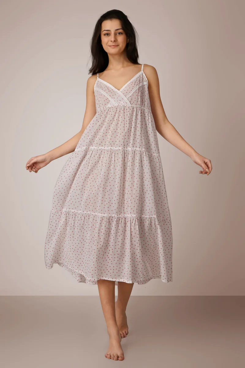 After Dark Victoria, Pink Nightdress and Gown