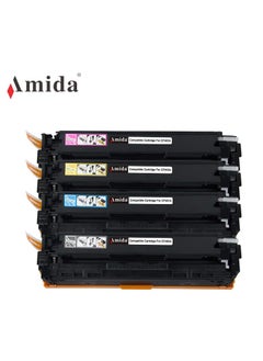 AMIDA Toner Cartridge Compatible  Replacement for HP 201ACF400A for HP Color Pro MFP M277dw M252dw M277c6 M274n M252n Printer