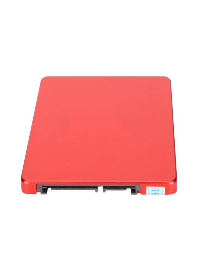 Thoraya High Speed SATA3 Hard Drive 2.5 Inch Metal New Ace Hard Drive SSD Solid State Drive for Desktop and Laptop Red 120GB  - Image 5