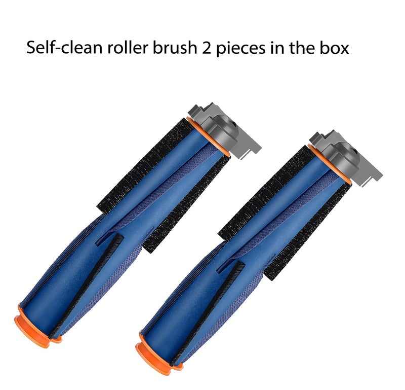 JoyBros Replacement Parts Accessories for Shark AV2610WA RV2610WA RV2410WD Matrix Plus 2- in-1,2 Main Brush,4 Filters,3 Mop Pads,6 Side Brushes,2 Pre Filter,&1 Pre-Motor 2 Foam Filter - Image 2