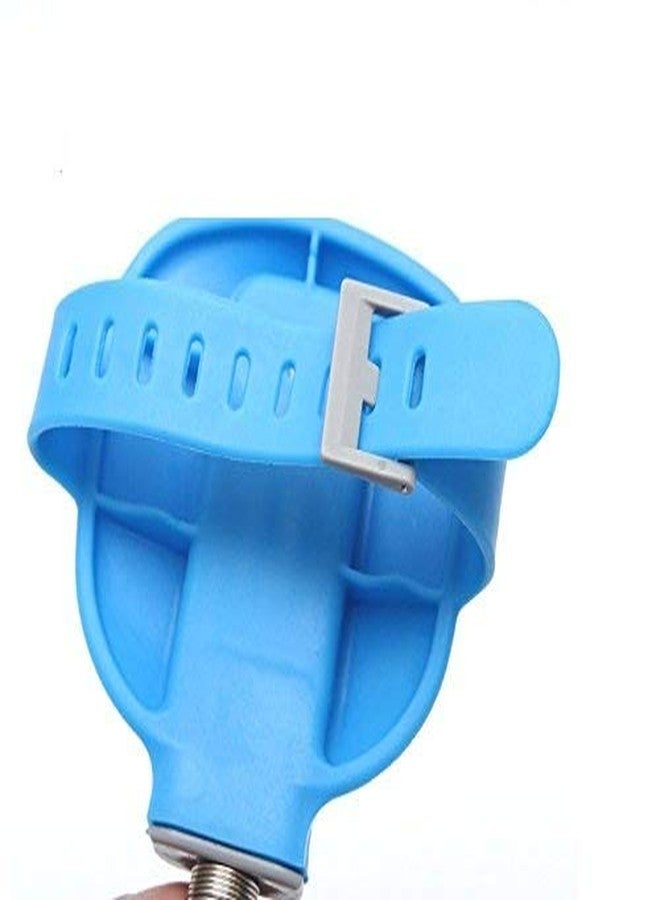 LOMESH Pet Bathing Tool Shower Sprayer and Handheld Massage Scrubber for Dog Cat Bath (Blue, Standard Size) - Image 5