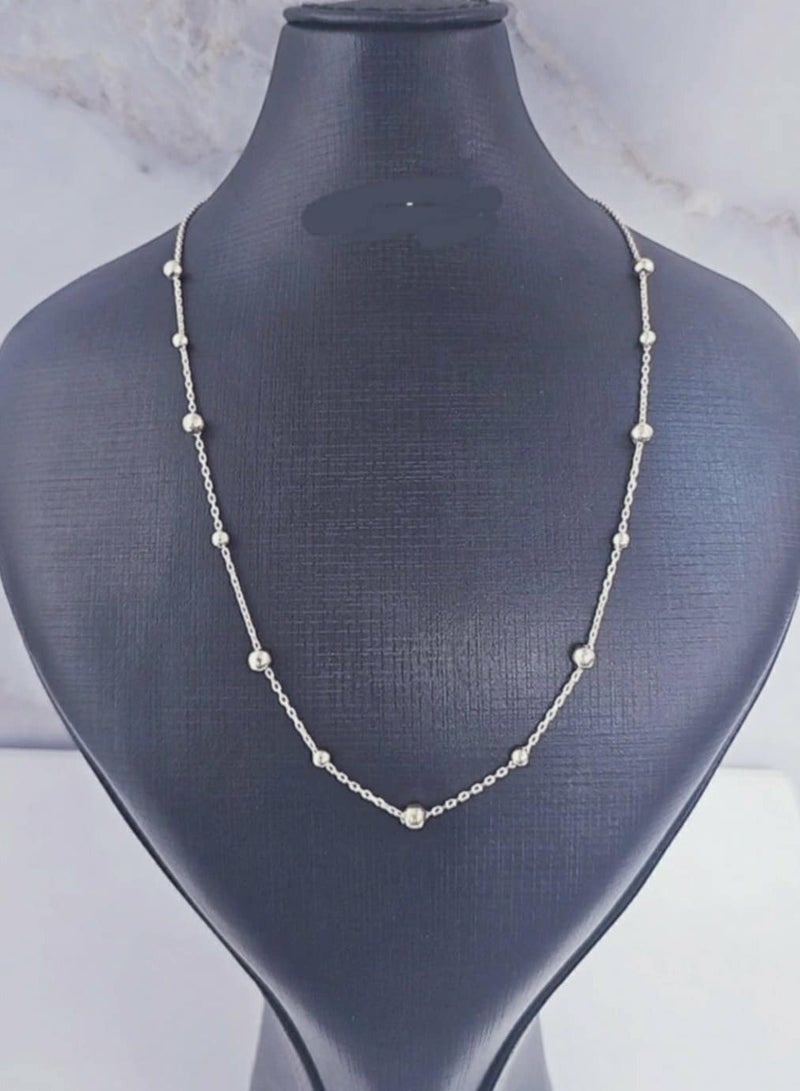 اكسوارات ار ايه سلسله نسائية أنيقة من سلسلة فضي - Image 1