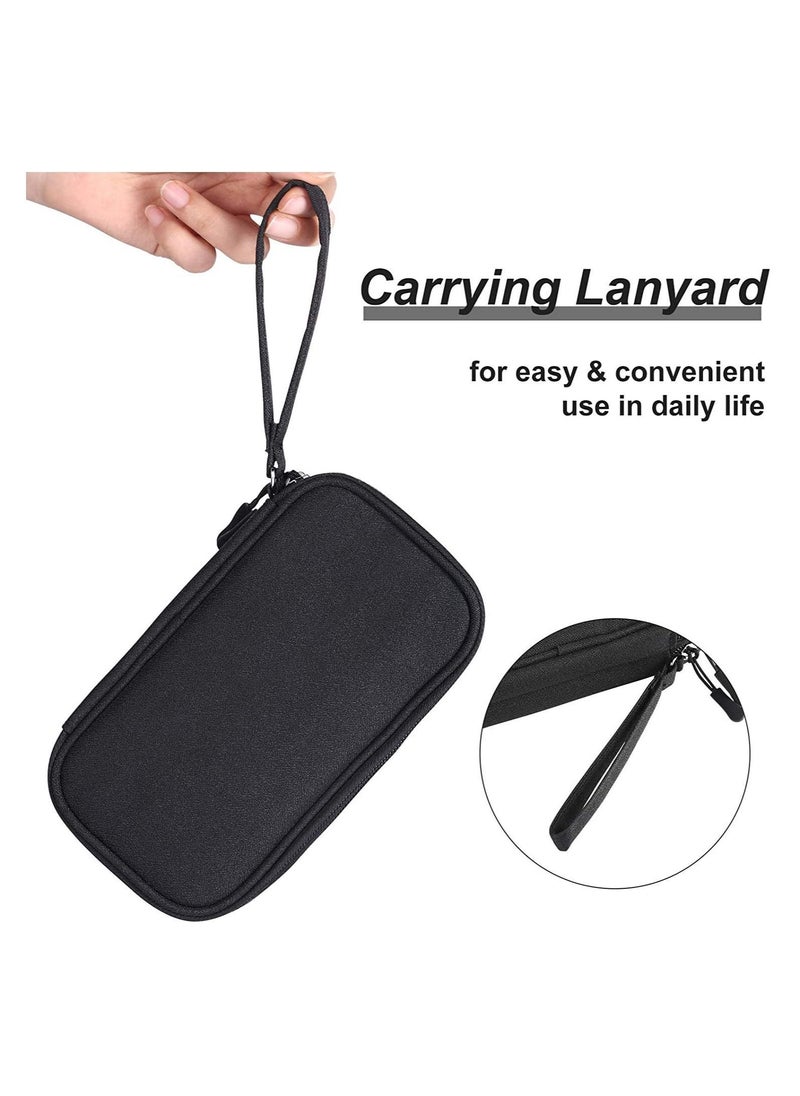 Y&D Electronics Accessories Organizer Small Carrying Case Bag Portable Cable Storage Pouch Travel Gadgets for Keeping Power Cord Charger Cables Wireless Mouse  - Image 3