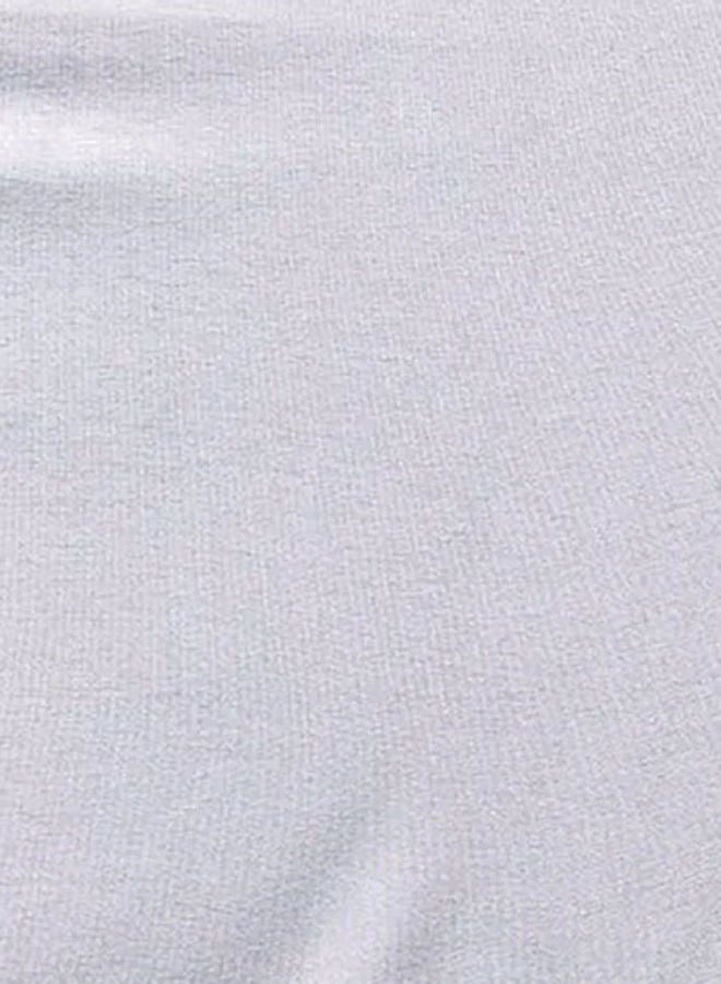 SHOPI حجاب شيلة مرن فضي - Image 3