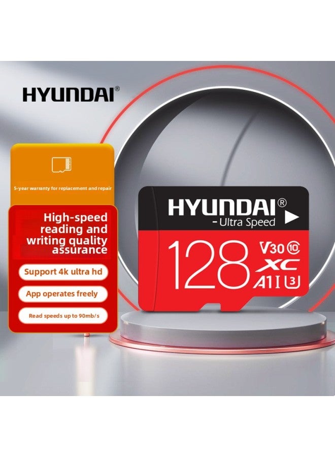 Modern High-speed TF Card 128G Driving Recorder Security Monitoring Memory Card 64G Mobile Phone Memory 32G Memory Card-Color:Red Card-Capacity:128GB