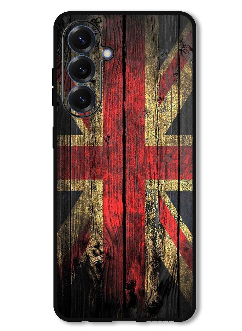 Theodor Protective Case Anti Scratch Shock Proof Bumper Cover For Samsung Galaxy S25 Vintage wood - Image 1