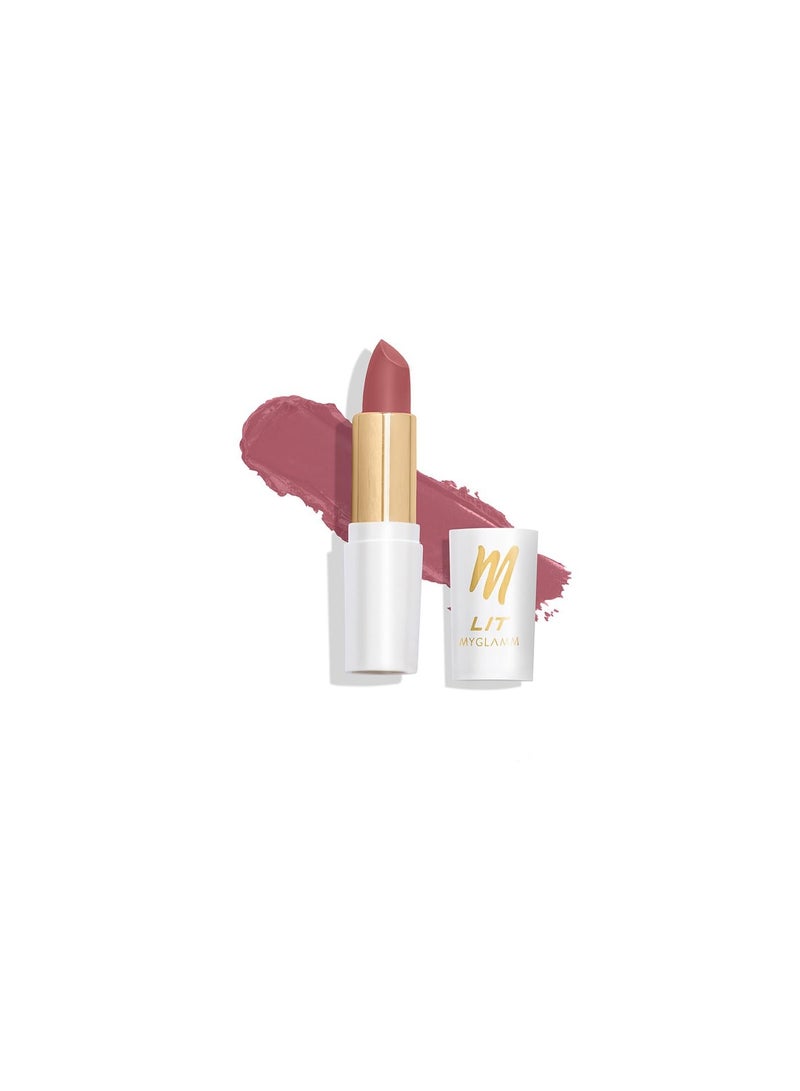 MyGlamm Moist Matte Lipstick  Pink Passion Shade Long Lasting  Pigmented  Hydrating Lipstick with Moringa Oil and Vitamin E  4.2g - Image 1