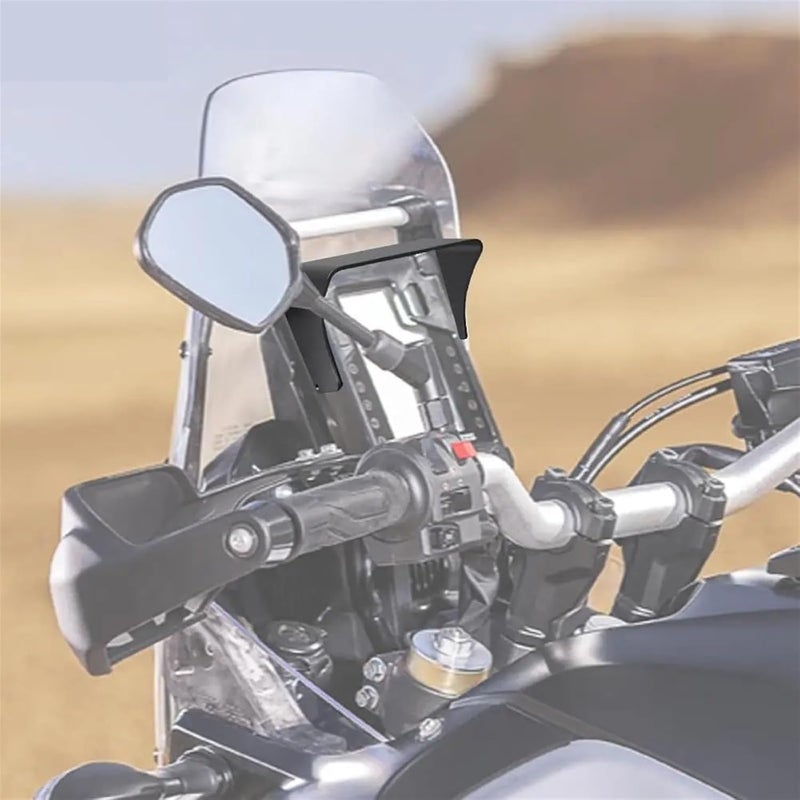 Vuzmode Motorcycle TFT Anti Theft Protection Sun Visor - Image 3