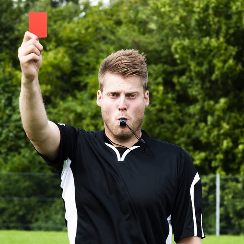 Toyvian Referee Cards: 10 Pcs PVC Soccer Referee Kit - Lightweight and Compact - Red Yellow Judge Cards for Sports Game Competition Soccer Volleyball Baseball (4.32X3.14X0.08in) - Image 4