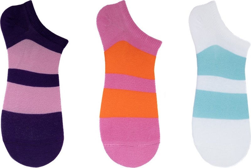 The Socks Company 3 Pairs of Women's Booties Socks  - Image 2