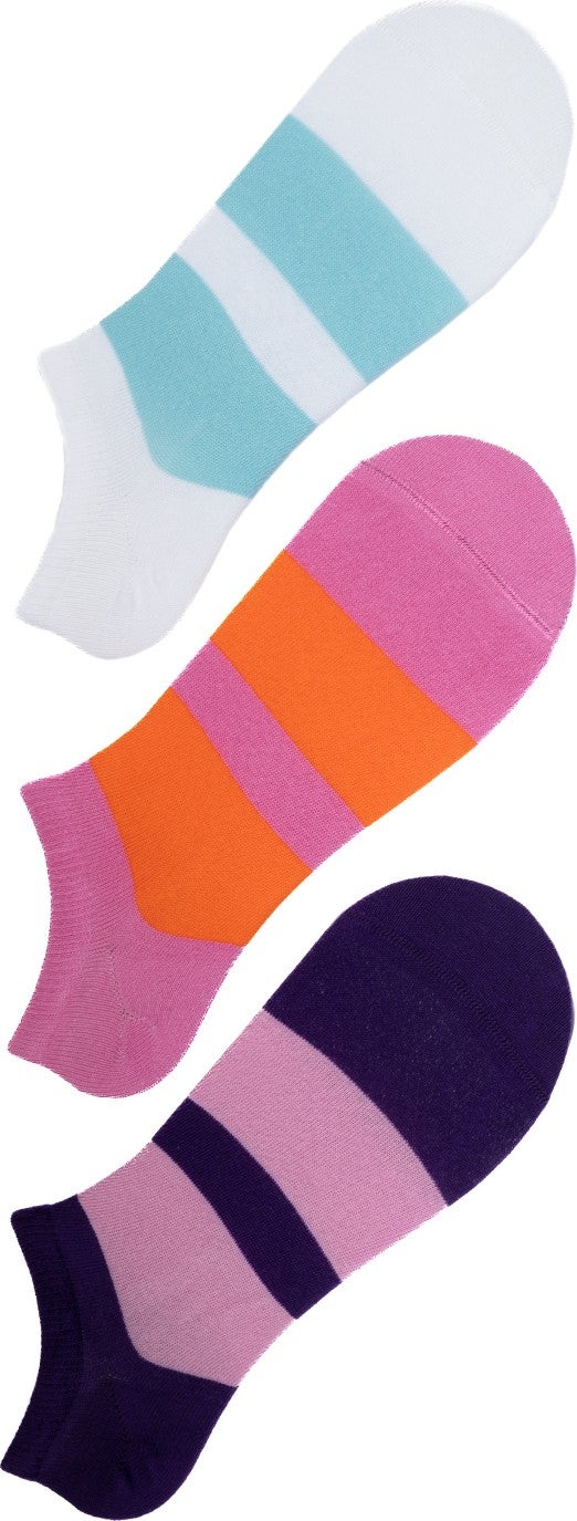 The Socks Company 3 Pairs of Women's Booties Socks  - Image 3