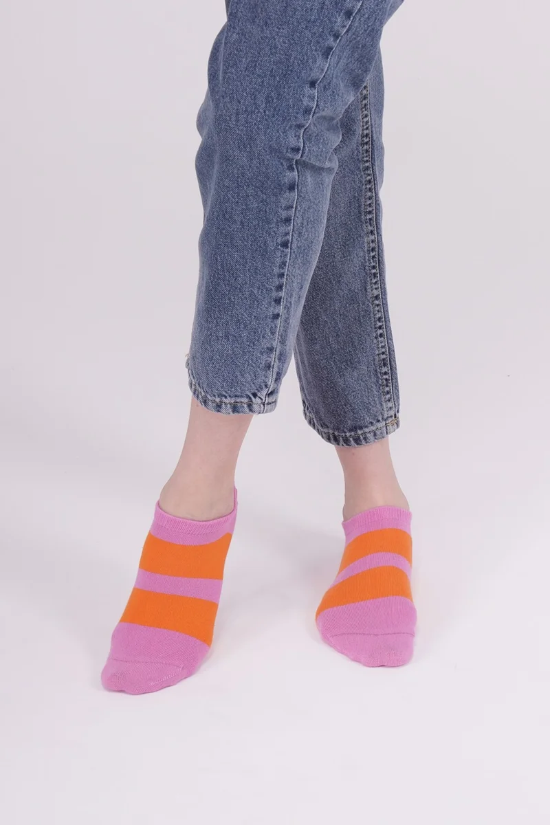 ذا سوكس كومباني 3 Pairs of Women's Booties Socks