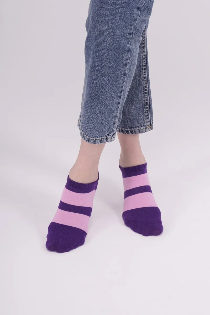 ذا سوكس كومباني 3 Pairs of Women's Booties Socks