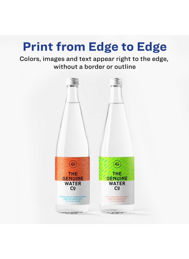 افيري ملصقات عناوين قابلة للطباعة من Avery Print-to-The-Edge مع Sure Feed، مقاس 1.25 بوصة × 3.75 بوصة، باللون الأبيض، 300 ملصق بريد فارغ (06879)  - Image 3