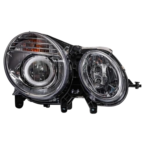 TRQ Right Headlight Assembly Compatible with 2007-2009 Mercedes-Benz E320 E350 E550 E63 AMG - Image 1