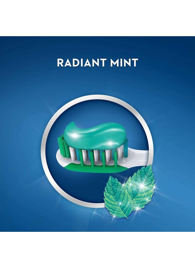 Crest Crest 3D White Vivid Fluoride Anticavity Toothpaste, Radiant Mint 0.85 oz (Pack of 4)  - Image 3
