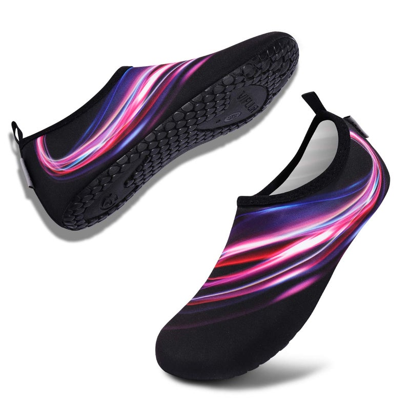 VIFUUR Water Sports Unisex Shoes Purple/Red Aperture - 7.5-8.5 W US / 6-7 M US (38-39) - Image 4