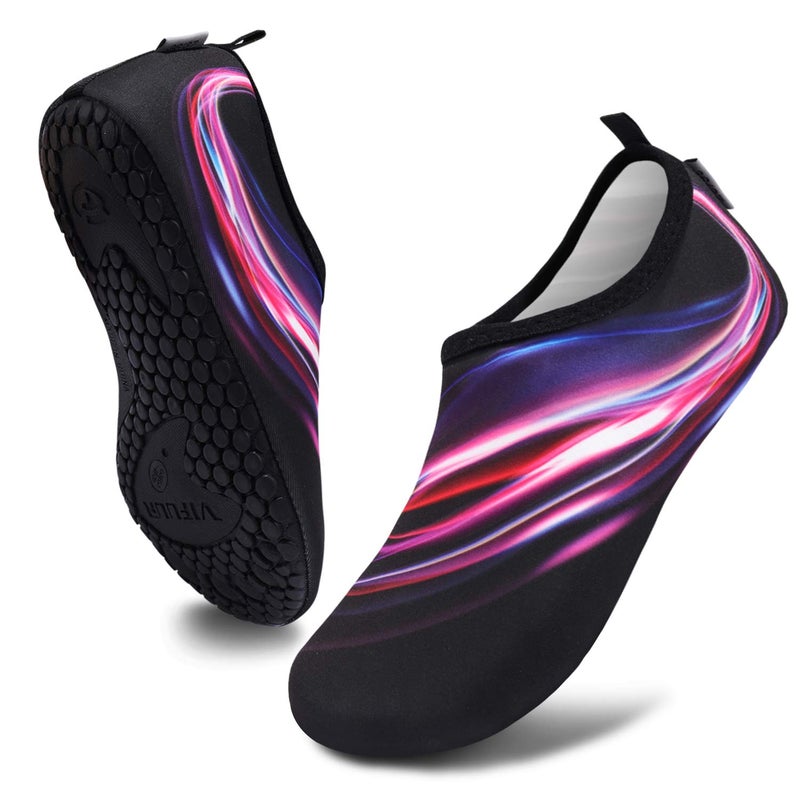 VIFUUR Water Sports Unisex Shoes Purple/Red Aperture - 7.5-8.5 W US / 6-7 M US (38-39) - Image 2