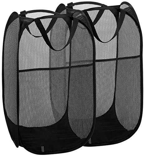 Handy Laundry Handy Laundry Mesh Popup Laundry Hamper - Portable, Durable Handles, Collapsible for Storage and Easy to Open. Folding - Image 1