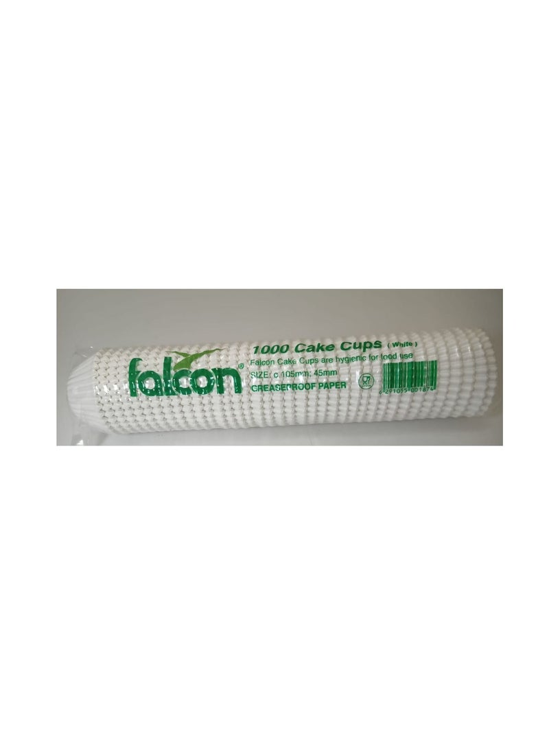 Falconpack Falcon 1000 Pcs Cake Cupe 10.5mm White - Image 2