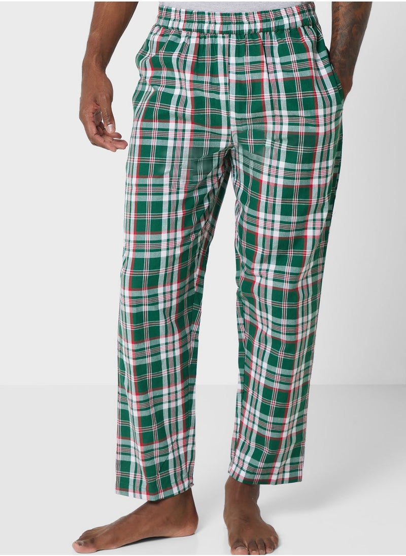 Robert Wood - Check Pyjama Set - Image 1