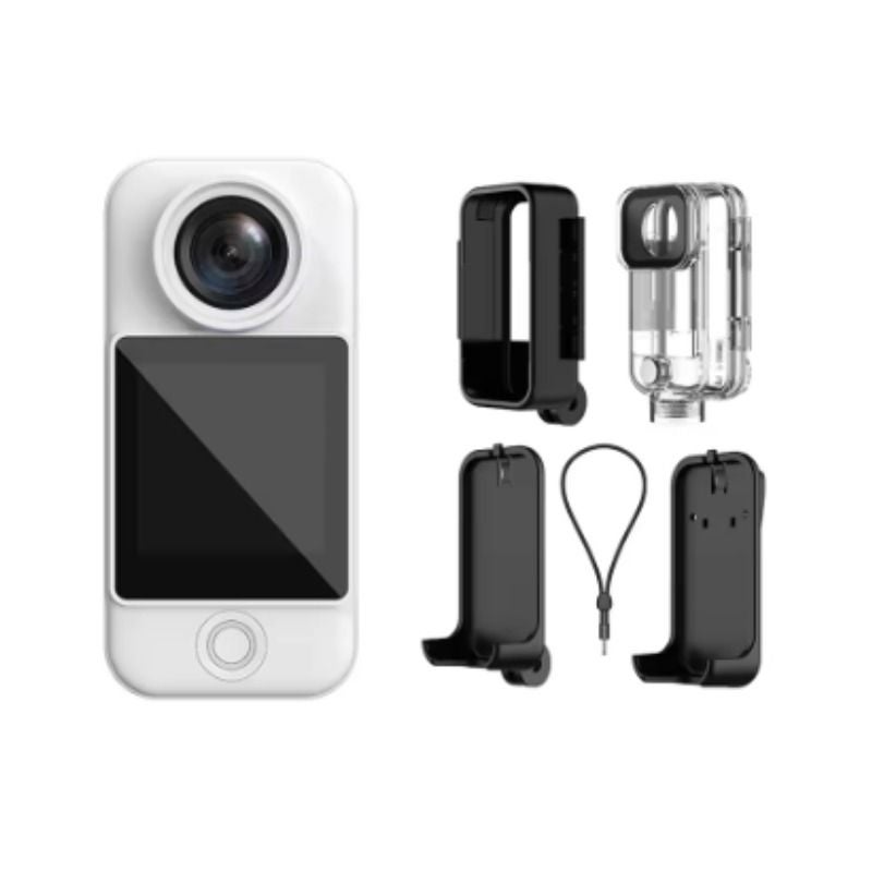 Sjcam C300 Standard Pocket Action Camera 4K Fhd, Waterproof 30m, 5G WiFi, White - Image 2