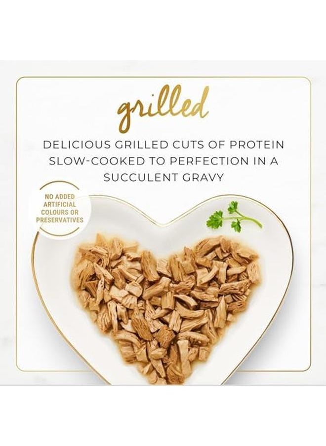 Fancy Feast - Grilled Chicken And Beef Wet Cat Food 85G Pack Of 24 - Image 1