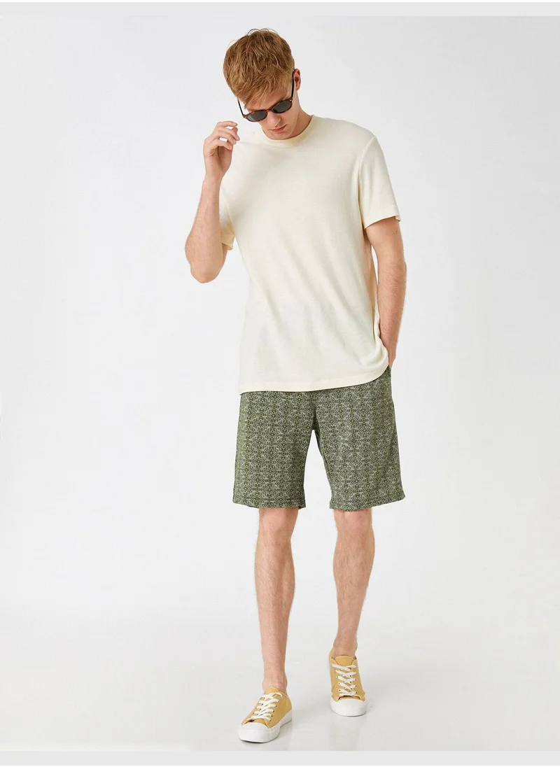 KOTON Basic Shorts Drawstring