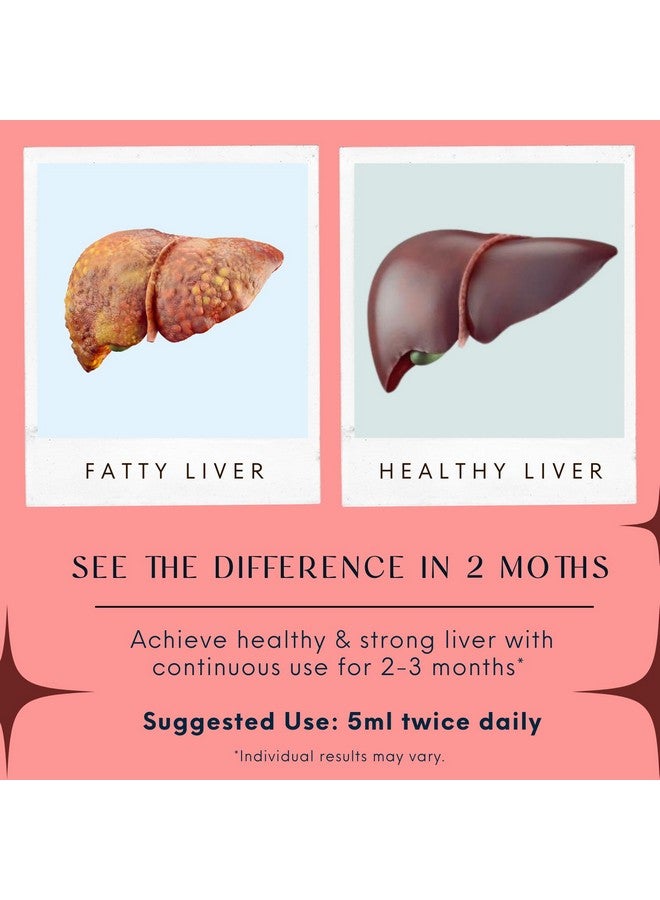 BLISS OF EARTH شراب كبد طبيعي من بلِس أوف إيرث، خالي من السكر لتنظيف الكبد وإزالة السموم، يساعد في الهضم والشهية، 200 مل - Image 3