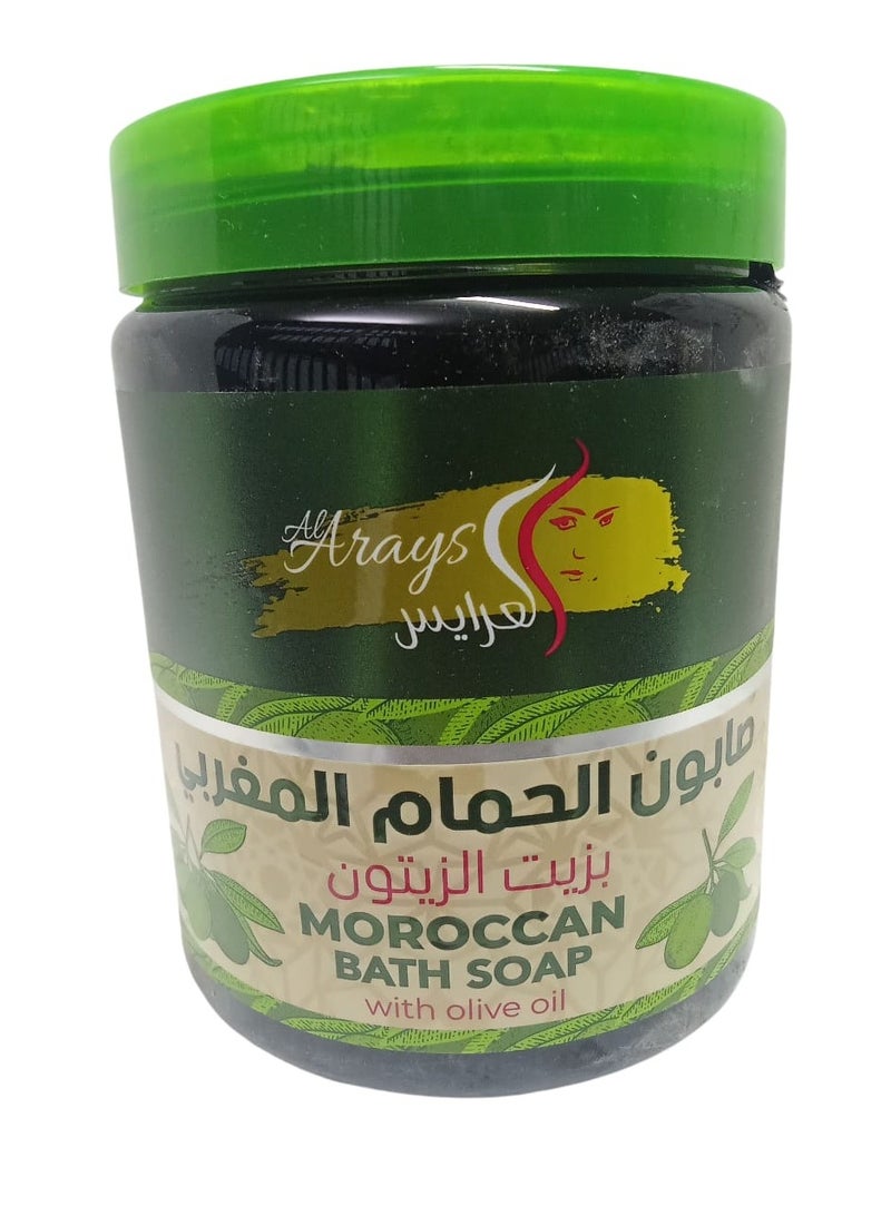 العرايس صابون الحمام المغربي بزيت الزيتون 1000مل
