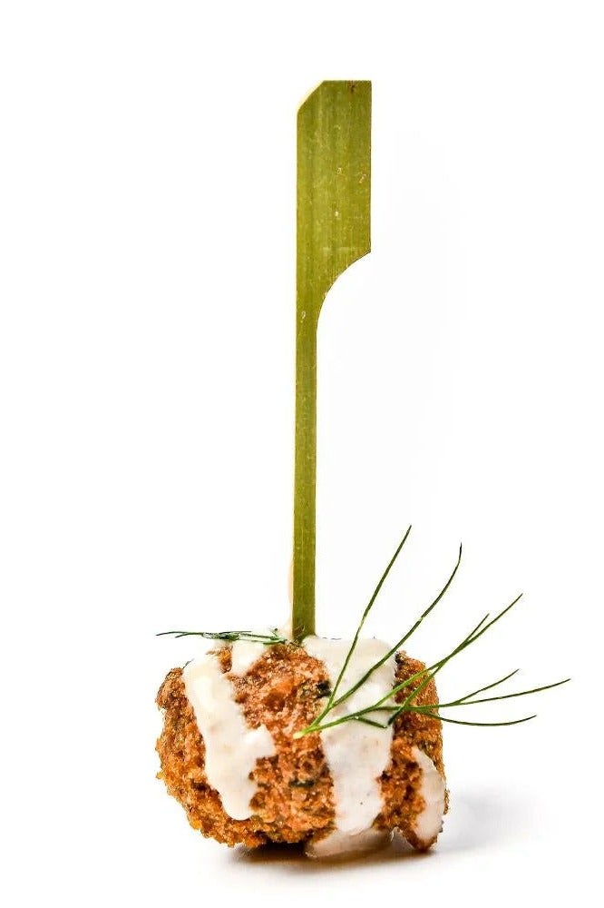 BarPros Mini Bamboo Paddle Skewers (9cm, 100 Pcs) - Image 2