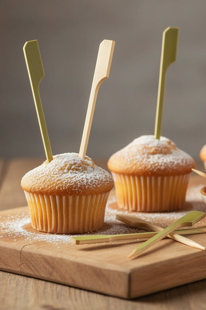 BarPros Mini Bamboo Paddle Skewers (9cm, 100 Pcs) - Image 3