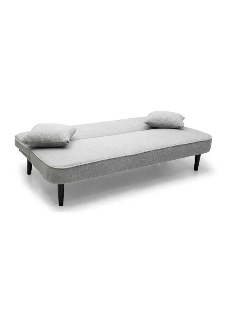 Multi Home Furniture Modern Design MH-107SB GREY  SOFA CUM BED OR 3 Seater Sofa FABRIC 3-Seater Sofa,Made of finiest fabric sofa cum bed is Foldable Futon Bed for Living Room - Image 4