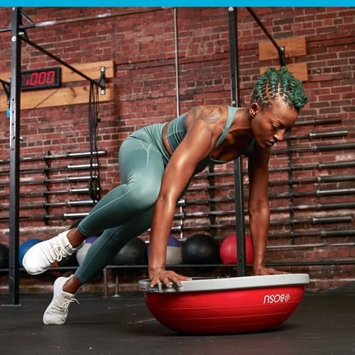 BOSU® Home Balance Trainer, 65cm "The Original" - Red/Gray - Image 5