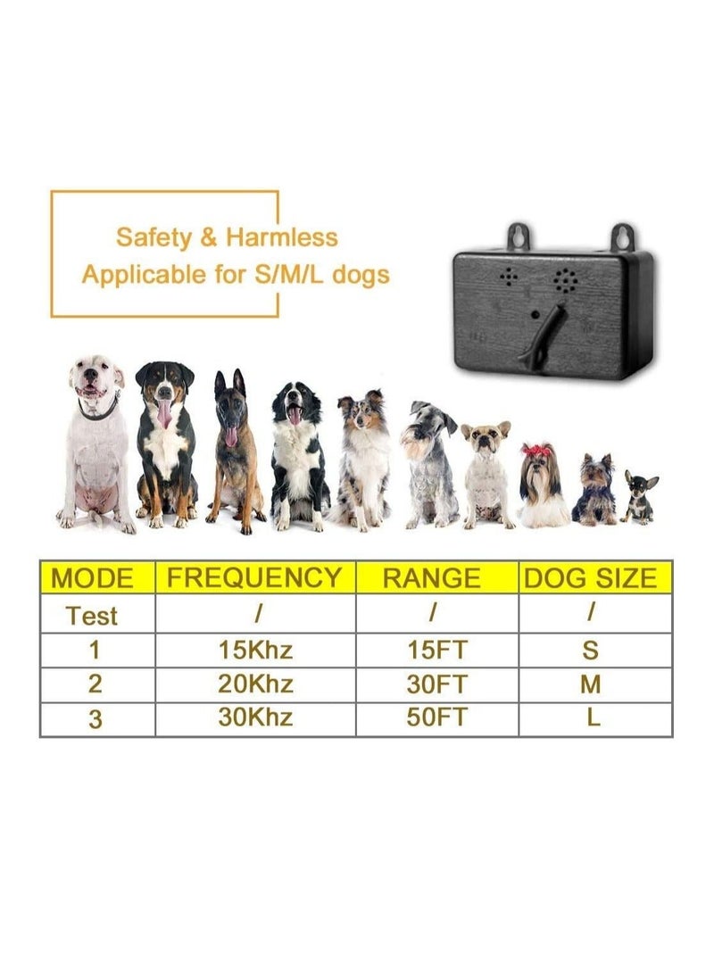 Generic - Sonic Barking Deterrents Control Device, Ultrasonic Dog Bark Deterrent, Mini Sonic Repellent 50 FT Range, Ultrasound Silencer No Bark Training Control Device Security for Dogs - Image 1