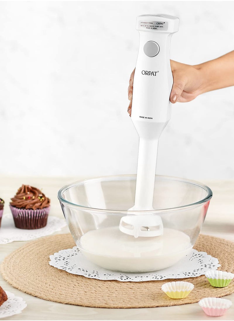 Orpat Watt Hand Blender | HHB-100E WOB 250 (White)  - Image 2