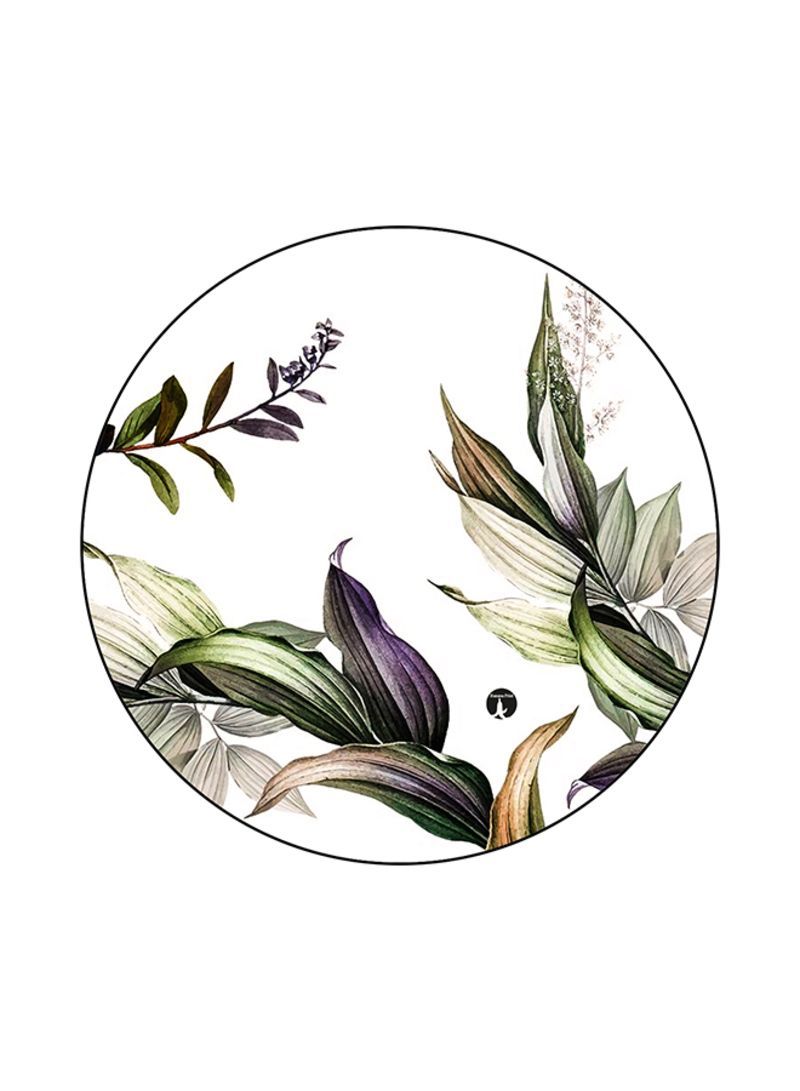 Plants Printed Mouse Pad Multicolour