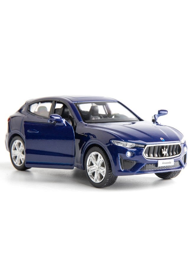 RMZ City 1:36 Scale for Diecasting Alloy Car Model Maserati Levante Toy Car, Pull Back Vehicles Toy Car for Toddlers Kids Boys Girls Gift Blue - Image 1