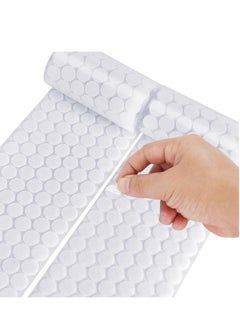 General 100Pcs Self Adhesive Dots, Tapes Sticky Back Coins Dots with Hook and Loop Velcro Round Pads, 20mm Diameter Strong Waterproof Round Dot, Dots with Adhesive for Home Office School  - Image 1